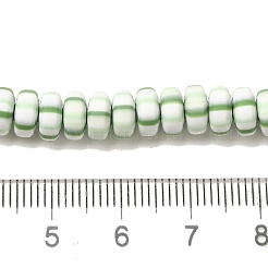 Polymer Clay Beads Strands&nbsp;CLAY-H006-02M