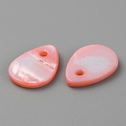 Freshwater Shell Dyed Pendants&nbsp;LS-FIND-WH0421-06D