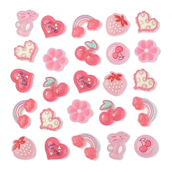 120Pcs 8 Style Plastic Enamel Cabochons&nbsp;KY-FS0001-38