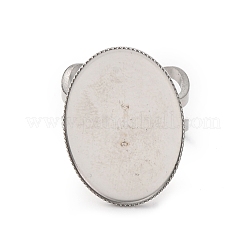 304 Stainless Steel Open Cuff Findings&nbsp;STAS-R123-02L-P