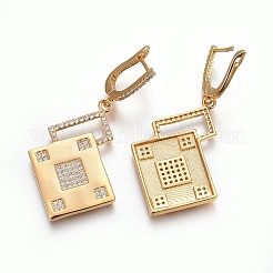 Brass Micro Pave Cubic Zirconia Jewelry Sets&nbsp;SJEW-F189-07G