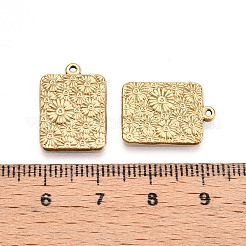 304 Stainless Steel Pendants&nbsp;X-STAS-N109-07G