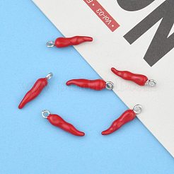 Brass Enamel Pendants&nbsp;PALLOY-H003-1