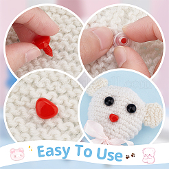 2 Box 2 Style Craft Plastic Doll Eyes & Nose&nbsp;DOLL-GA0001-14