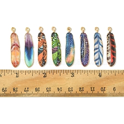 16Pcs 8 Styles Alloy Enamel Pendants&nbsp;FIND-FS0002-69