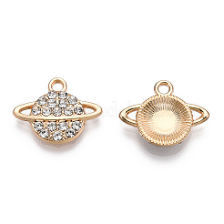 Alloy Rhinestone Pendants&nbsp;X-PALLOY-S133-002LG