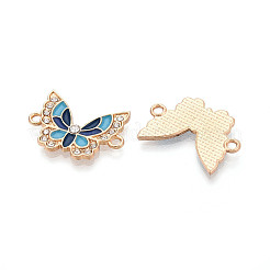 Alloy Enamel Connector Charms&nbsp;ENAM-I054-07B