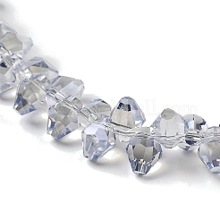 Pearl Luster Plated Electroplate Beads Strands&nbsp;EGLA-H104-07A-PL04