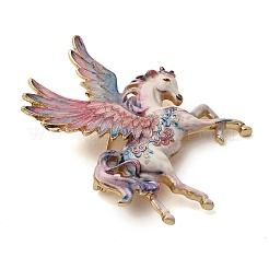 Pegasus Alloy Enamel Pins for Clothes for Women&nbsp;X-JEWB-F043-03