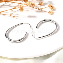 Teardrop Brass Dangle Earrings&nbsp;EJEW-R018-01P