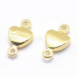Brass Links Connectors&nbsp;KK-J279-42G-NR