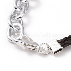 Fashion Braided Bracelets&nbsp;BJEW-JB00848-09