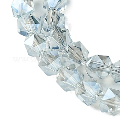 Electroplate Glass Beads Strands&nbsp;EGLA-K061-07A-PL02