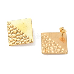 304 Stainless Steel Stud Earrings Findings&nbsp;LS-EJEW-R151-01G-04