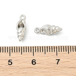 SHEGRACE Brass Shell Shape Charms&nbsp;XGR0171P-103P