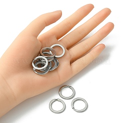 10Pcs 304 Stainless Steel Keychain Clasps&nbsp;KEYC-YW0001-03