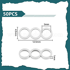 50Pcs 304 Stainless Steel Connector Charms&nbsp;STAS-UN0056-67