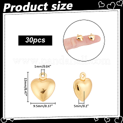 30Pcs 304 Stainless Steel Charms&nbsp;STAS-HY0001-97