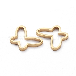 PVD Vacuum Plating 304 Stainless Steel Linking Rings for Jewelry Making&nbsp;X-STAS-G215-21-G02