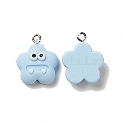 Opaque Resin Pendants&nbsp;RESI-E024-07P-02