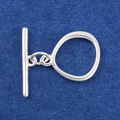 Brass Toggle Clasps&nbsp;KK-U024-01S