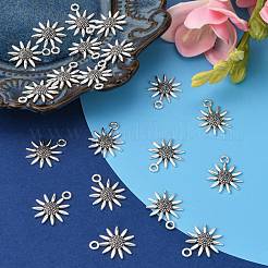 Lead Free and Cadmium Free! Tibetan Style Sunflower Pendant&nbsp;X-LF8977Y