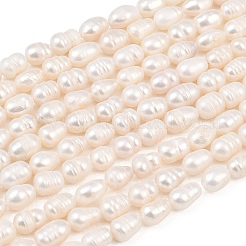 Natural Cultured Freshwater Pearl Beads Strands&nbsp;PEAR-F020-20A
