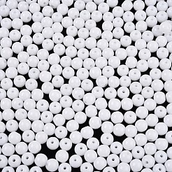 Opaque Baking Paint Glass Beads&nbsp;DGLA-T004-02A