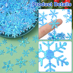 6 Bags 3 Styles Plastic Confetti&nbsp;DIY-SC0031-49B