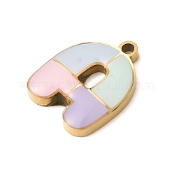 304 Stainless Steel Pendants&nbsp;STAS-K297-09A-G