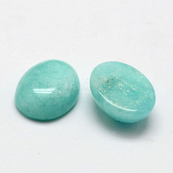 Oval Natural Amazonite Cabochons&nbsp;X-G-O147-02B