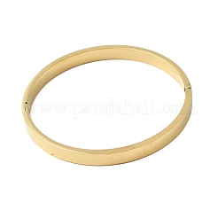 201 Stainless Steel Plain Bangles&nbsp;BJEW-Z151-01G-01