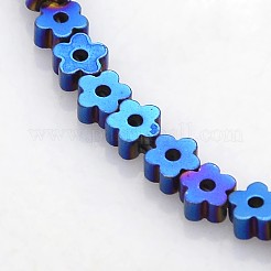 Electroplate Non-magnetic Synthetic Hematite Beads Strands&nbsp;G-J217D-M