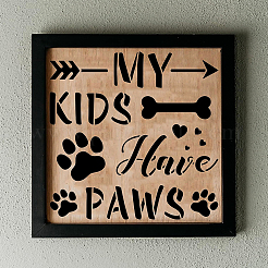 Plastic Reusable Drawing Painting Stencils Templates&nbsp;DIY-WH0172-960