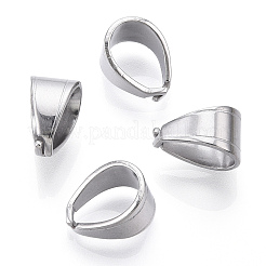 Tarnish Resistant 304 Stainless Steel Snap on Bails&nbsp;STAS-R065-35
