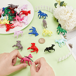 48Pcs 12 colors Opaque Acrylic Pendants&nbsp;TACR-PH0001-47