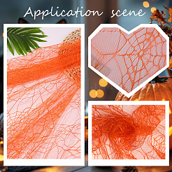 Polyester Spider Web Lace Fabric&nbsp;DIY-WH20049-44D