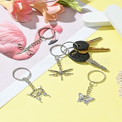 Insect Theme Alloy Keychain&nbsp;KEYC-YW00053-01