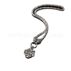 Vintage Zinc Alloy Viking Pendant Necklaces for Men&nbsp;WGF2FB9-02