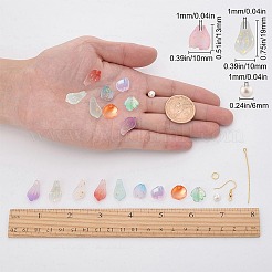DIY Petal Theme Earring Making Kits&nbsp;DIY-SC0001-26