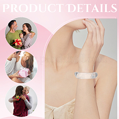 2Pcs Acrylic Bangles for Women&nbsp;BJEW-UN0001-77