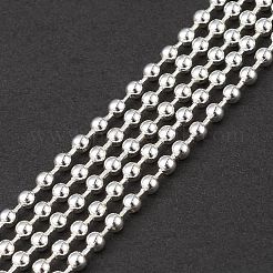 304 Stainless Steel Ball Chains Multi-strand Bracelet for Women&nbsp;BJEW-G669-11S