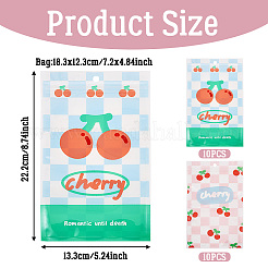 20Pcs 2 Colors Rectangle PET Resealable Packaging Bags&nbsp;ABAG-TA0001-33A