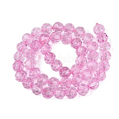 Crackle Transparent Glass Beads Strands&nbsp;GLAA-N068-06A-12