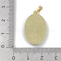 Rack Plating Brass Pendants&nbsp;KK-U032-91G-08