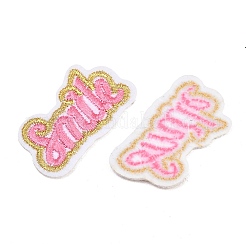 Polyester Computerized Embroidery Cloth Iron on Sew on Patches&nbsp;PATC-L001-07