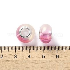Two Tone Resin European Beads&nbsp;RESI-M001-02
