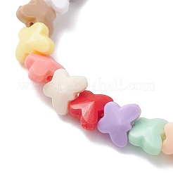 Acrylic Beads Stretch Bracelets for Girl&nbsp;BJEW-JB12494