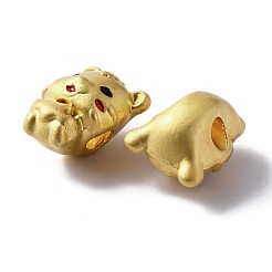 Matte Gold Color Plated Alloy Beads&nbsp;FIND-WH0112-38MG