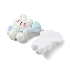 Opaque Resin Cabochons&nbsp;X1-CRES-M026-14